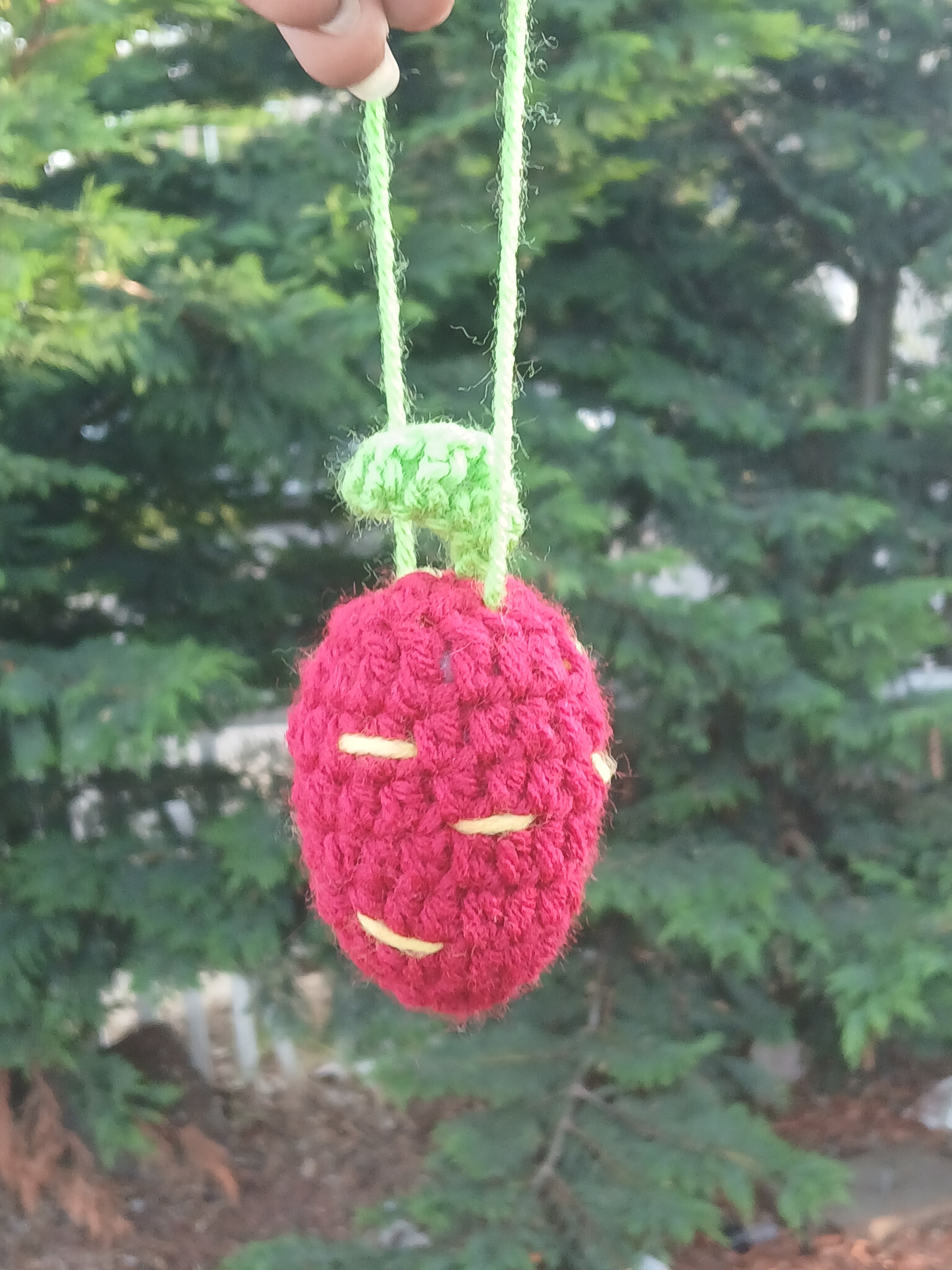 Strawberry Keychain