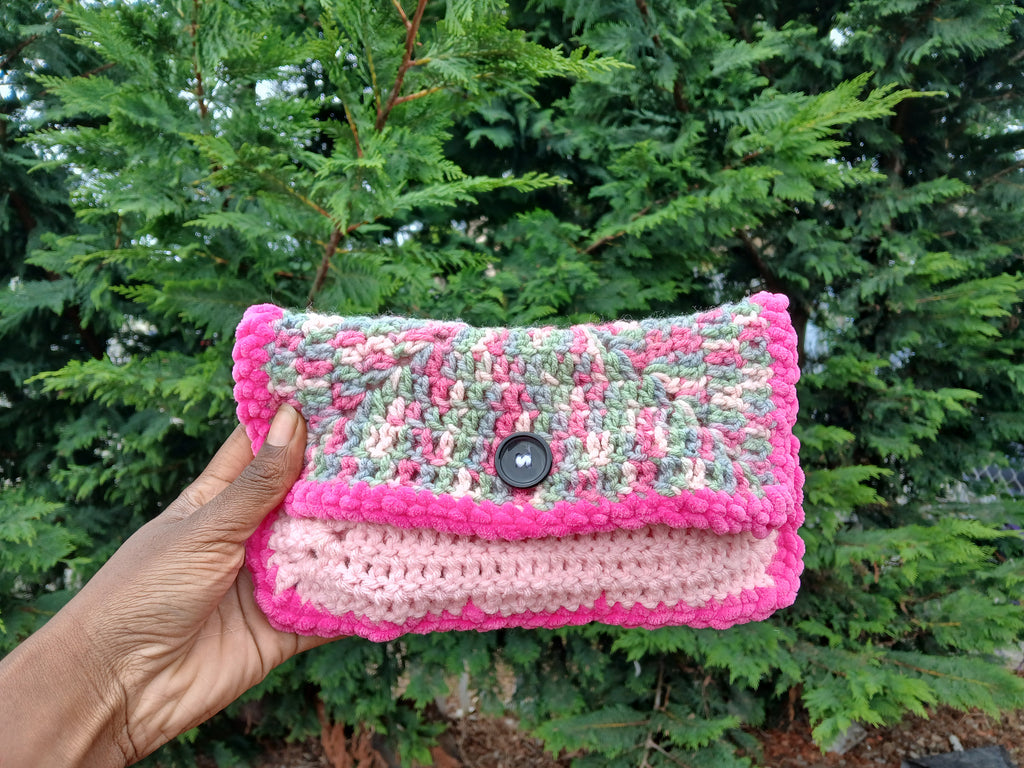 Crochet Clutch/ handbag