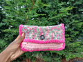 Crochet Clutch/ handbag