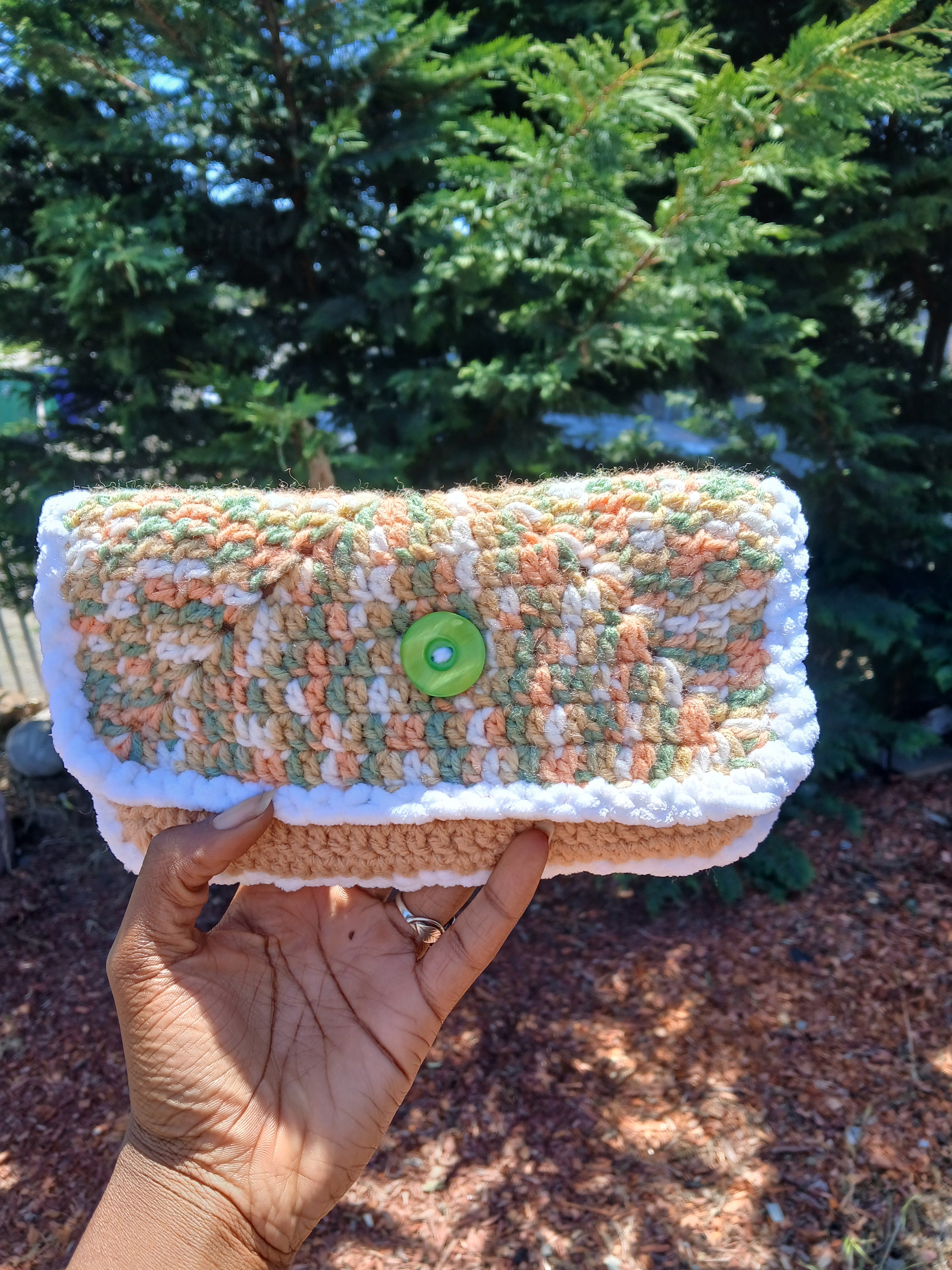 Crochet Clutch Bag